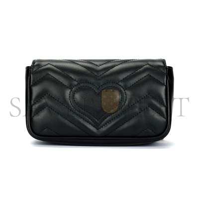 GUCCI GG MARMONT MATELASSÉ LEATHER SUPER MINI BAG 476433 (16.5*10*4.5cm)